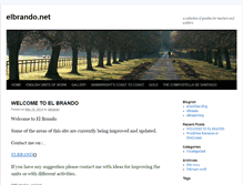 Tablet Screenshot of elbrando.net